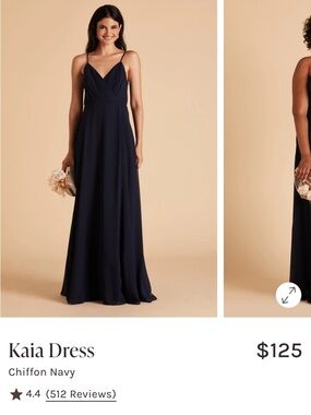 Birdy Grey Navy blue bridesmaid dress